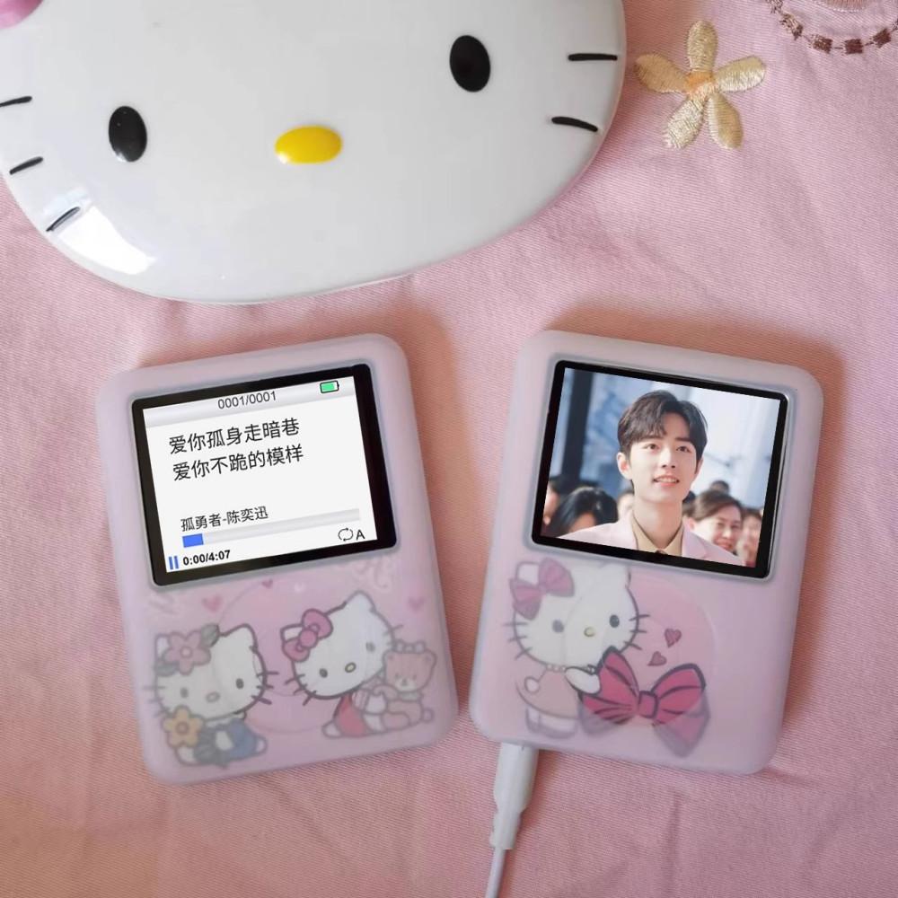 헬로키티 mp3 플레이어 y2k 감성 한국어 지원 e북 아이팟 64GB 128GB 화이트