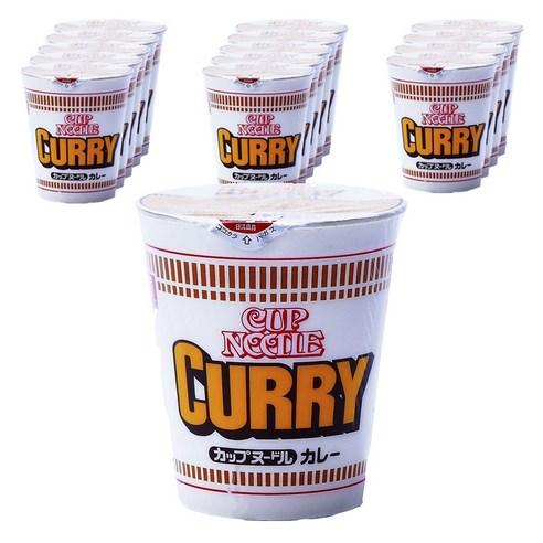 닛신 컵누들 카레 87g, 15개 - 컵라면 | 쿠팡