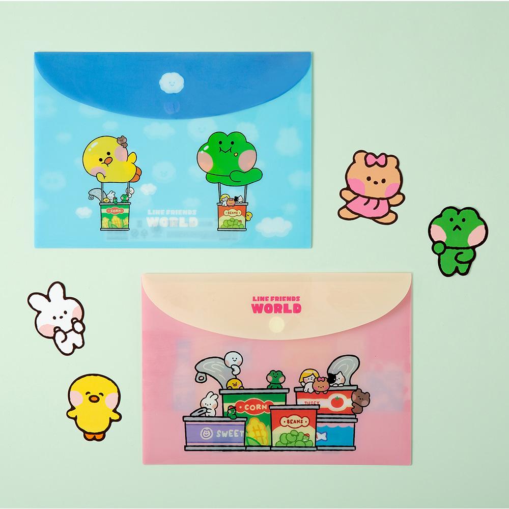 라인프렌즈 포켓화일