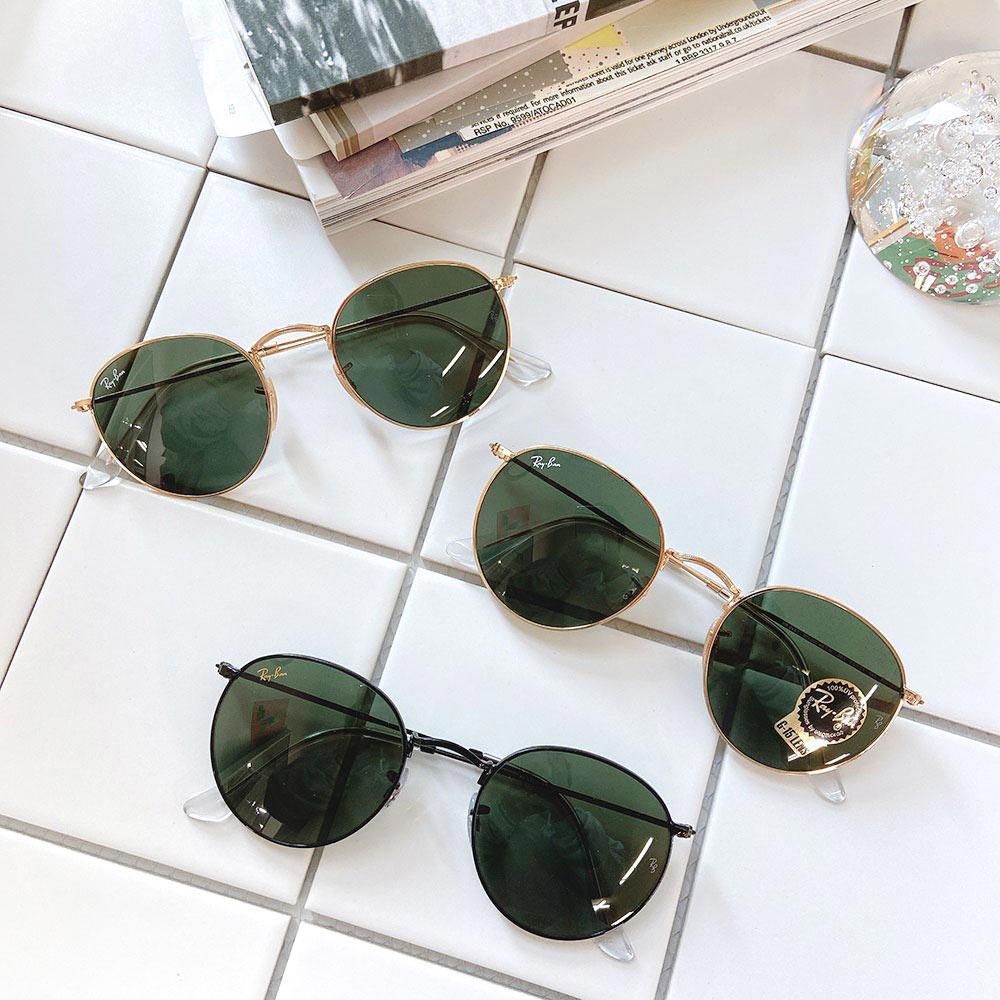 레이벤 RB3447 50 53 메탈 RB3548 3025 보잉 탑건 남자 여자 김나영 선글라스