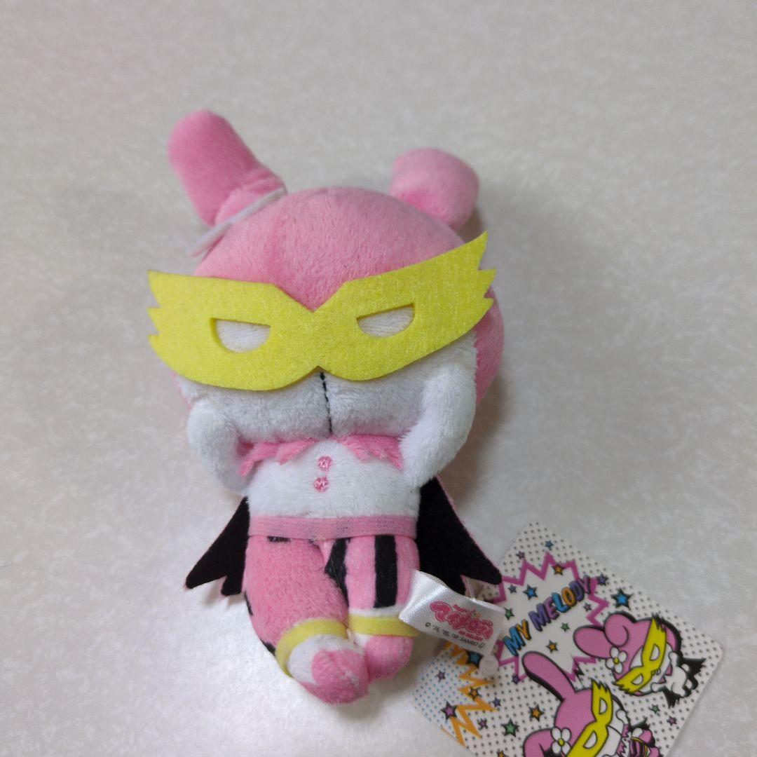 マイメロ　レア　ウサミミ仮面　お願いマイメロディ　マスコットキーホルダー