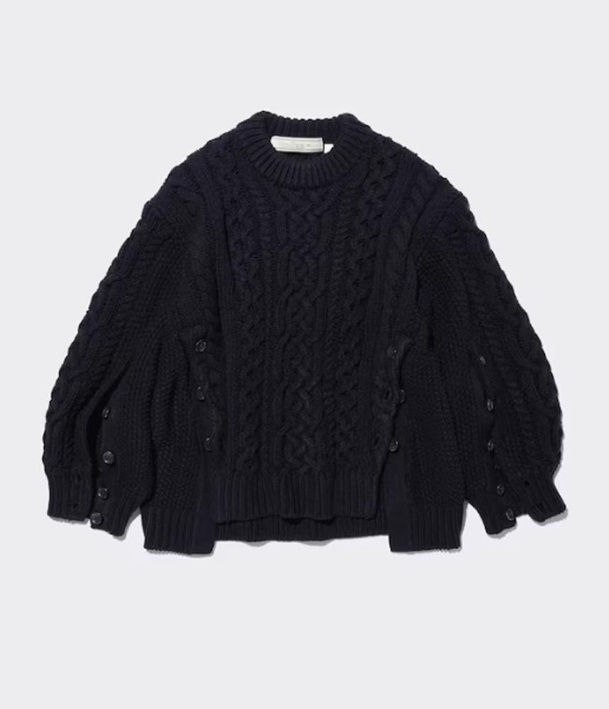 GU 지유 x by rokh 케이블 스웨터 2컬러 352455