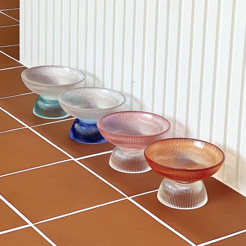 가티가티 반려동물 크리스탈 투톤 식기