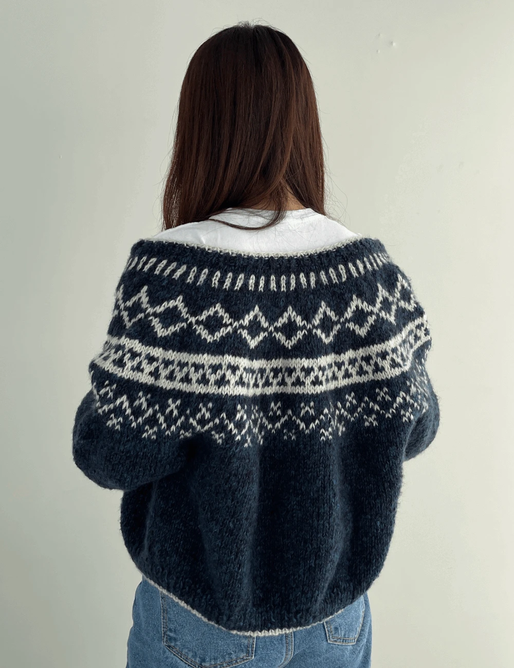 멜로우 노르딕 가디건 DIY