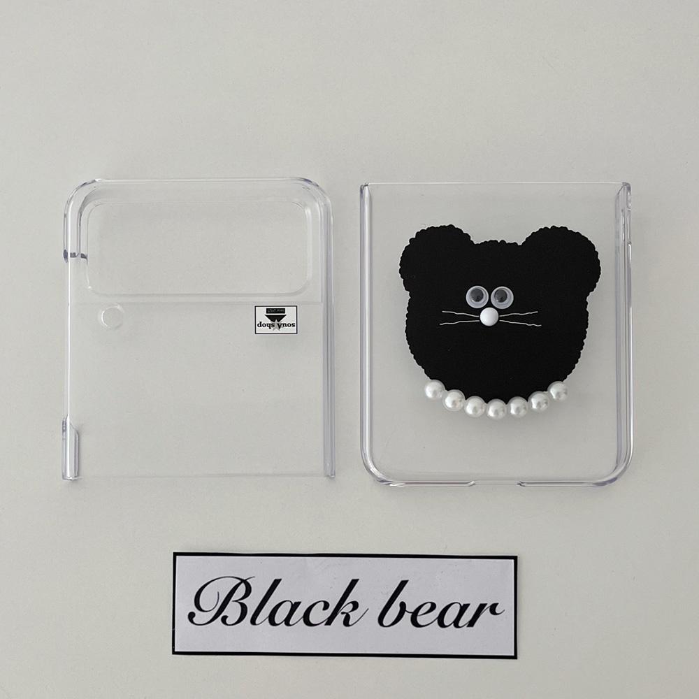 black bear Z Flip (handmade)