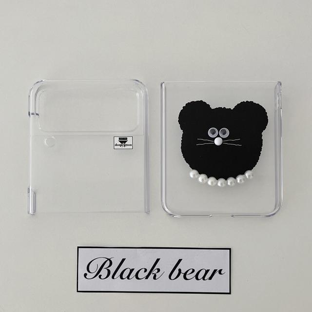 black bear Z Flip (handmade)