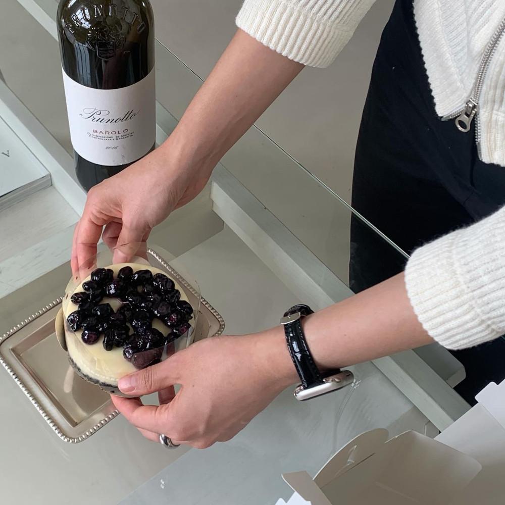 애플워치 글로시슬림가죽밴드