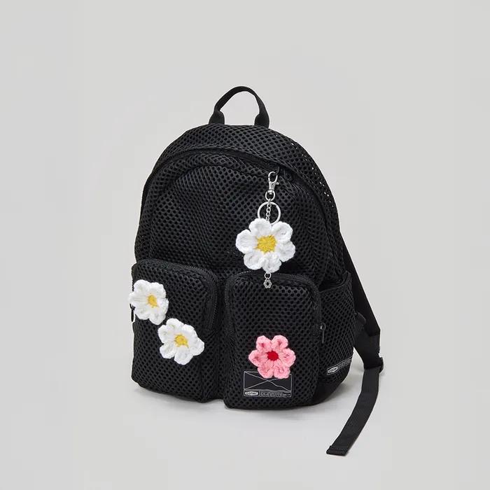 꼴레 메쉬 백팩 (M) 쉐이드 블랙