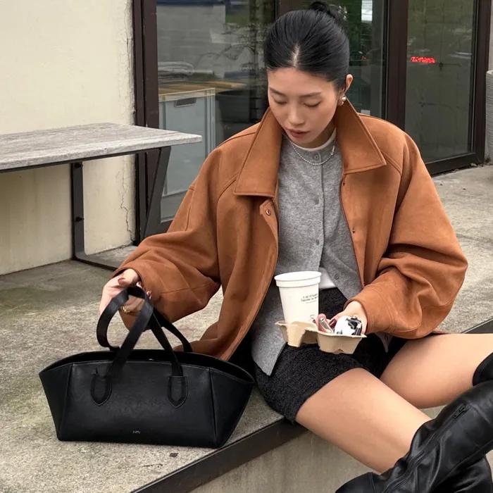 [29CM 단독] NUE Baguette bag (Black) 누바게트백