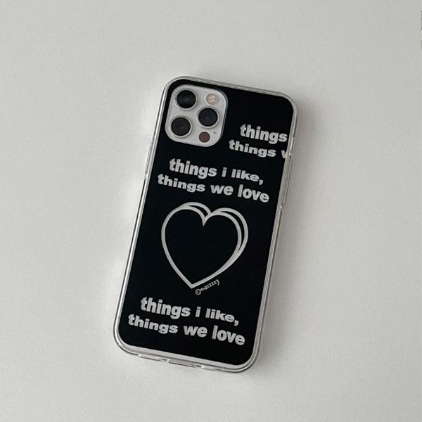 things (i like, we love / black) (젤리/젤하드)