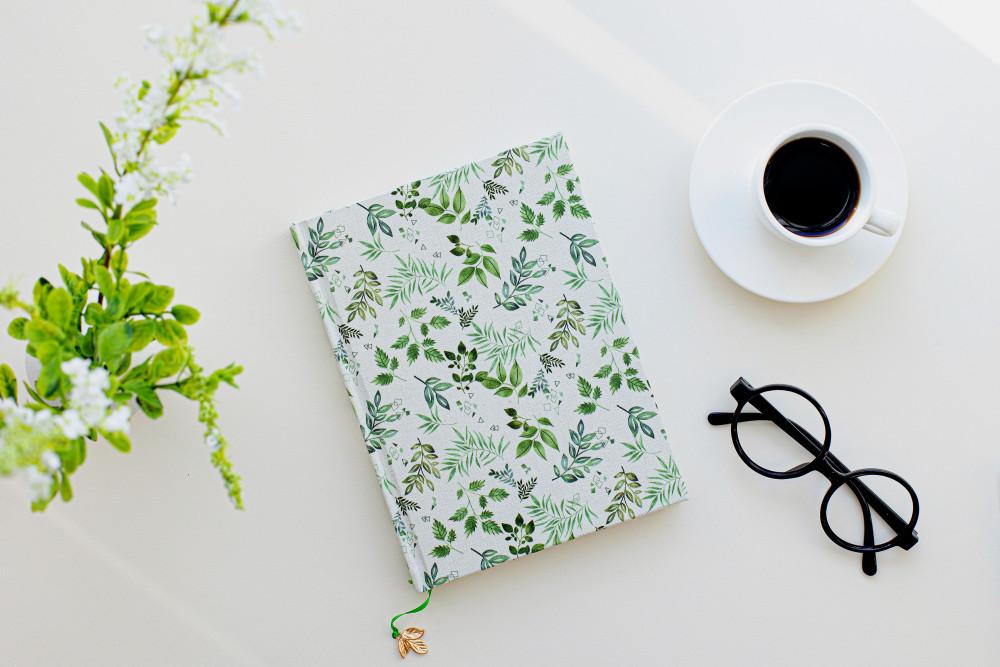 무명노트- 산림 필사노트 만년필 선물 답례품 손글씨