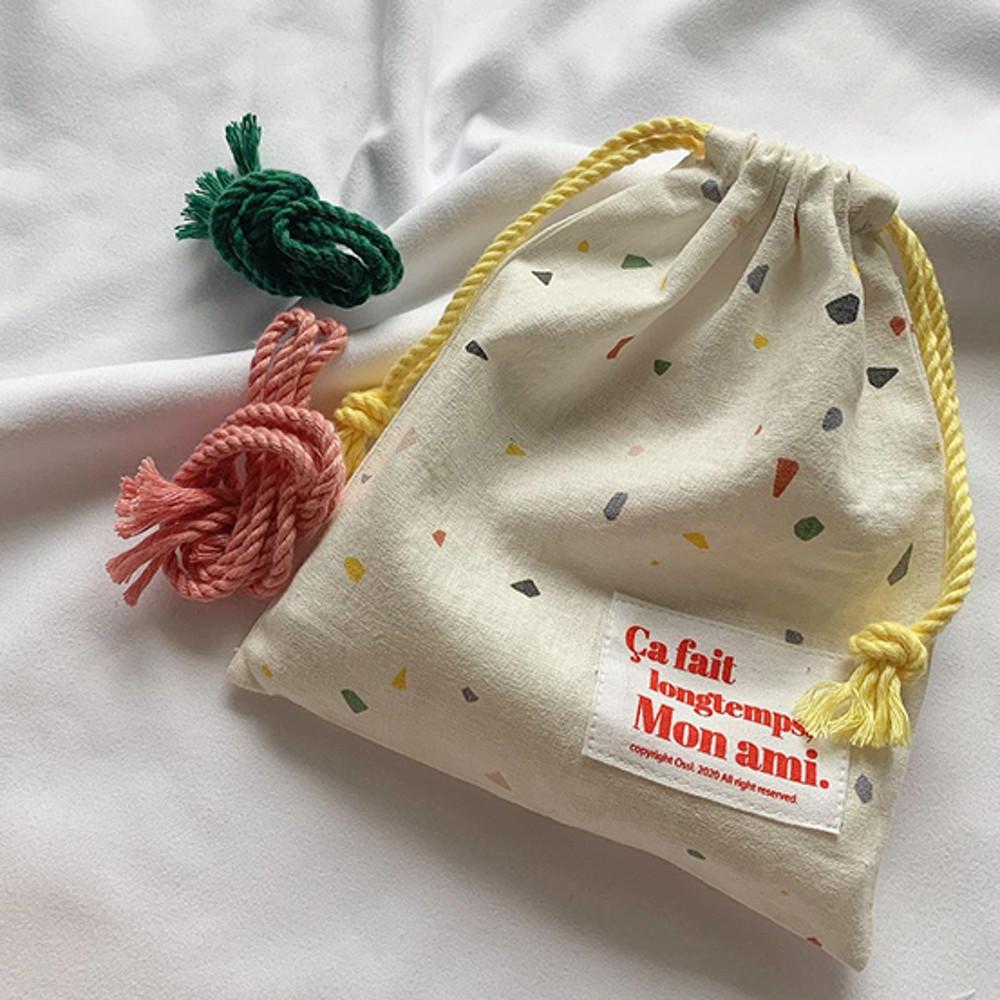 [Ossl]오슬 핸드메이드 조약돌 파우치