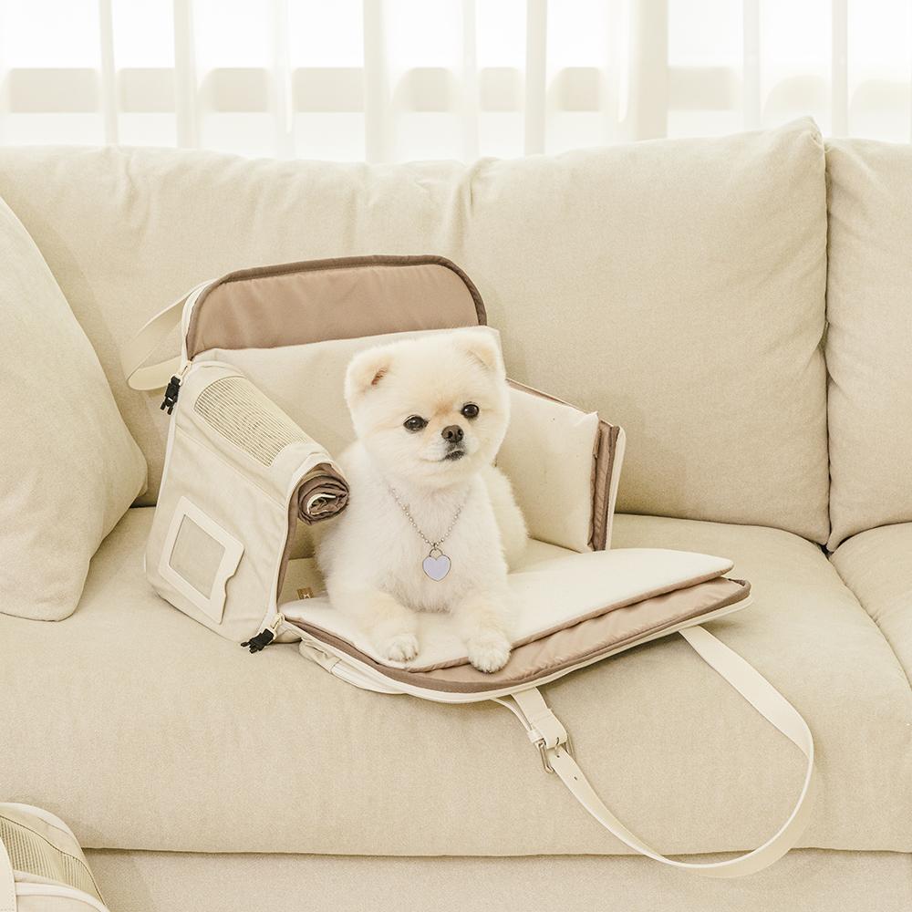 [첫구매딜 50%] 구루구루 원더백 풀패키지 강아지 이동가방 고양이 이동장 애견 캐리어 슬링백 산책 기내용가방