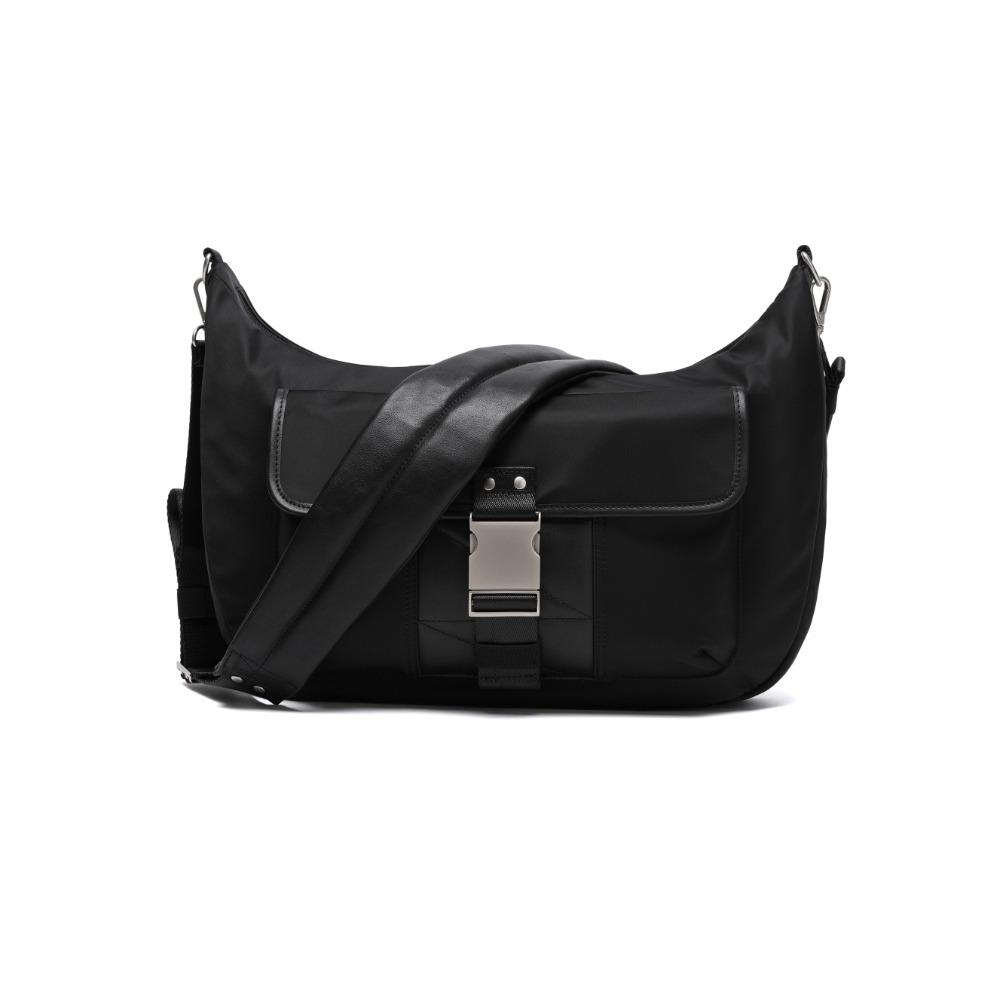 BUCKLE STRAP HOBO BAG