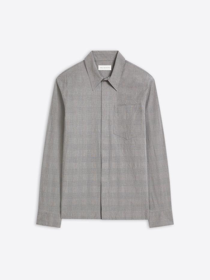 Cotton zip shirt - Spring-Summer Men | Dries Van Noten