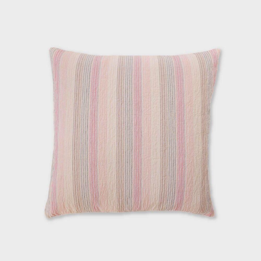 Stripe cushion cover (pink, 2sizes) - 45x45,30x50