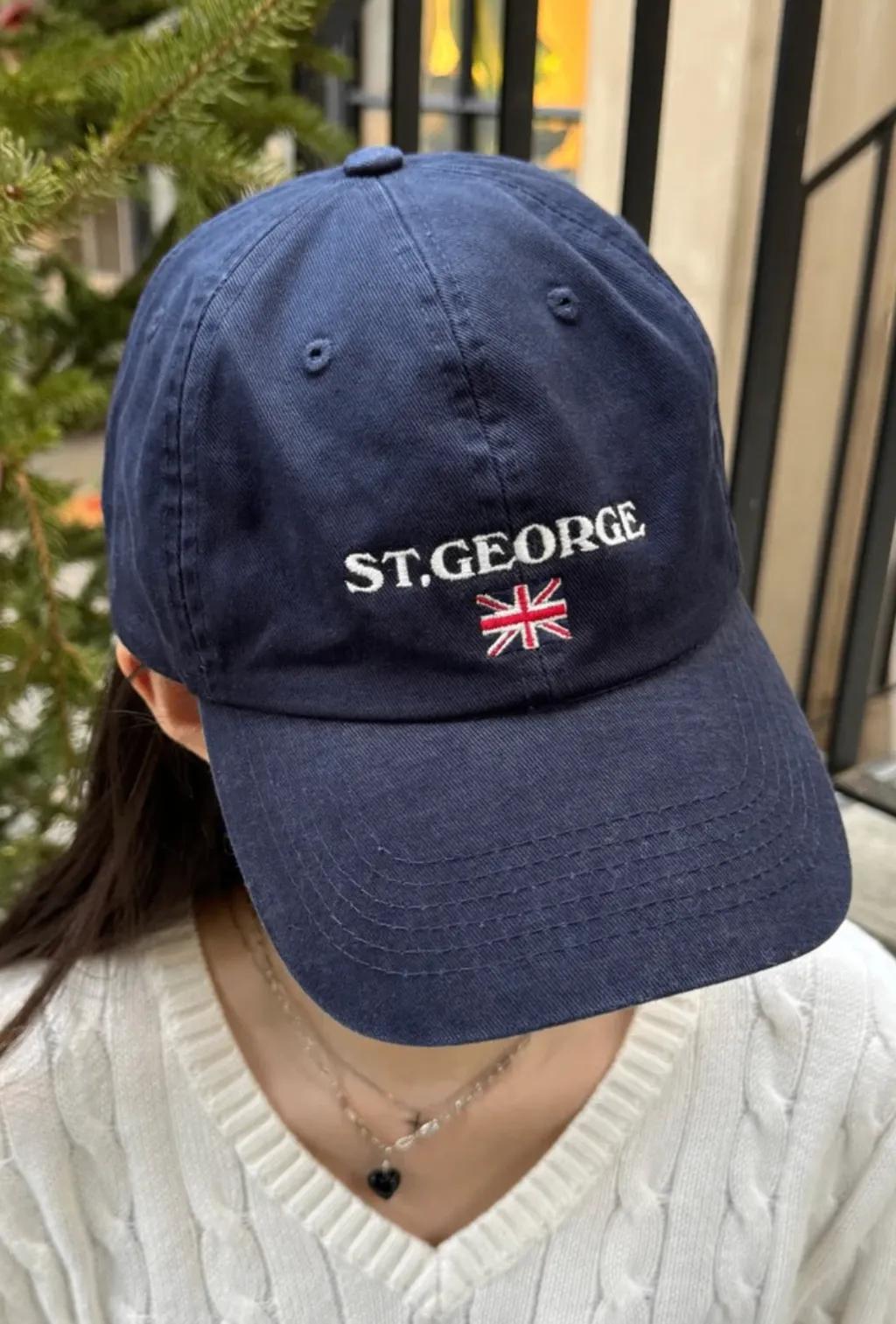 브랜디멜빌 캐서린 세인트조지 캡모자 네이비