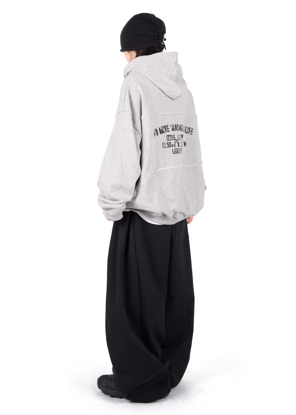 CURVED BALLOON SWEAT PANTS