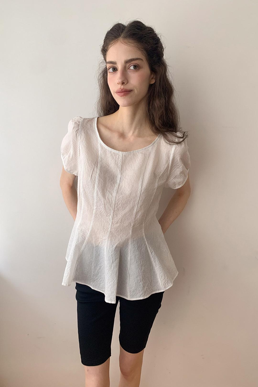 Masion Blouse / White