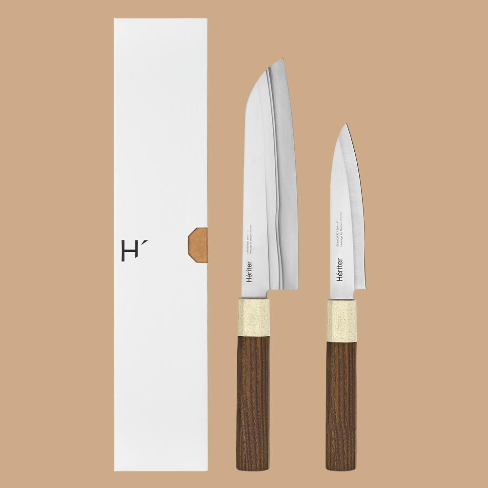 헤리터 식도+과도 STANDARD  칼 명품 식도 과도 식칼 다용도 주방칼 과일칼