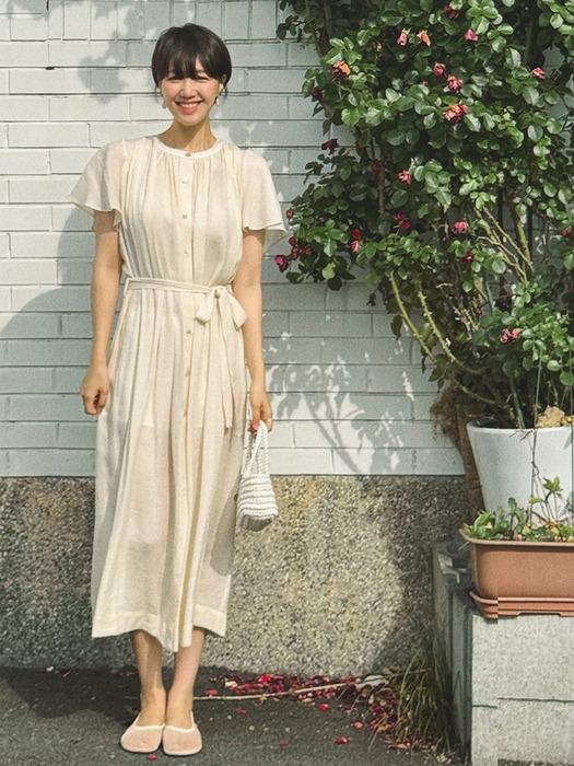 섬머 롱 드레스 베이지 SUMMER LONG DRESS BEIGE 15차