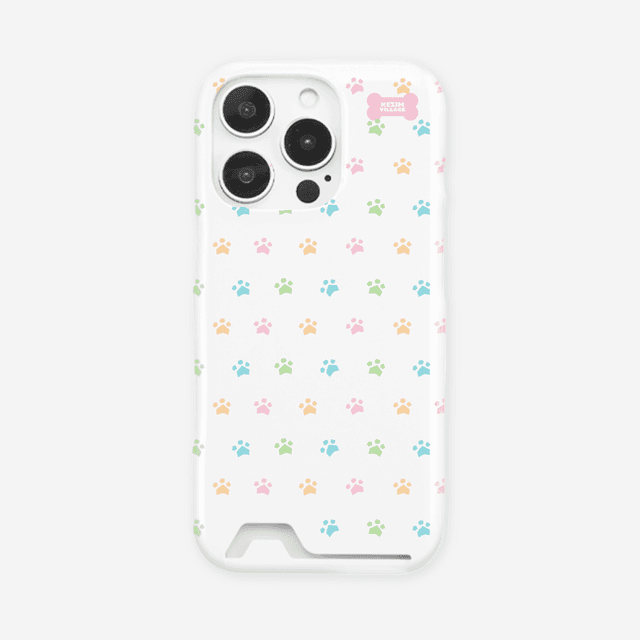 PUPPY STEP case (hard glossy card)