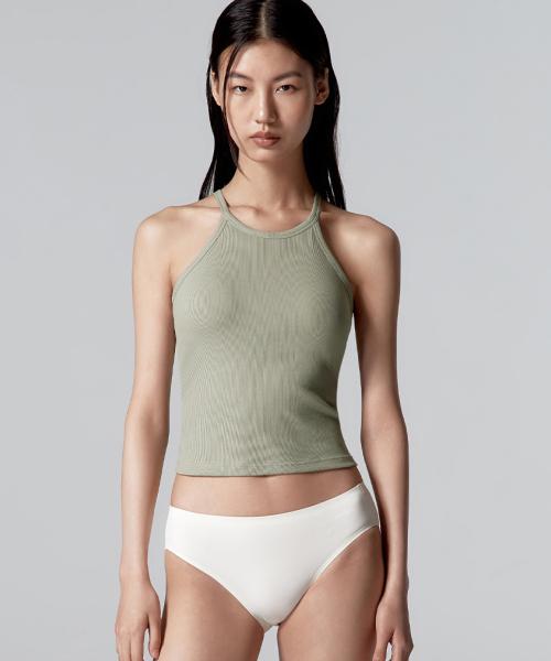 코튼 브라탑 홀터