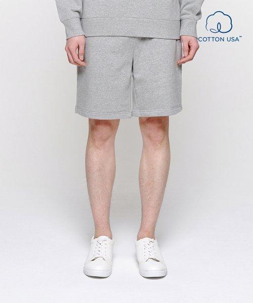 스웨트 쇼츠 [멜란지 그레이]