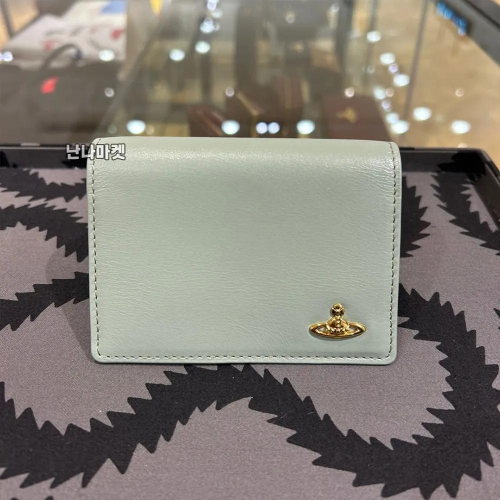 [매장한정판] 비비안웨스트우드 빈티지 워터 ORB 카드지갑