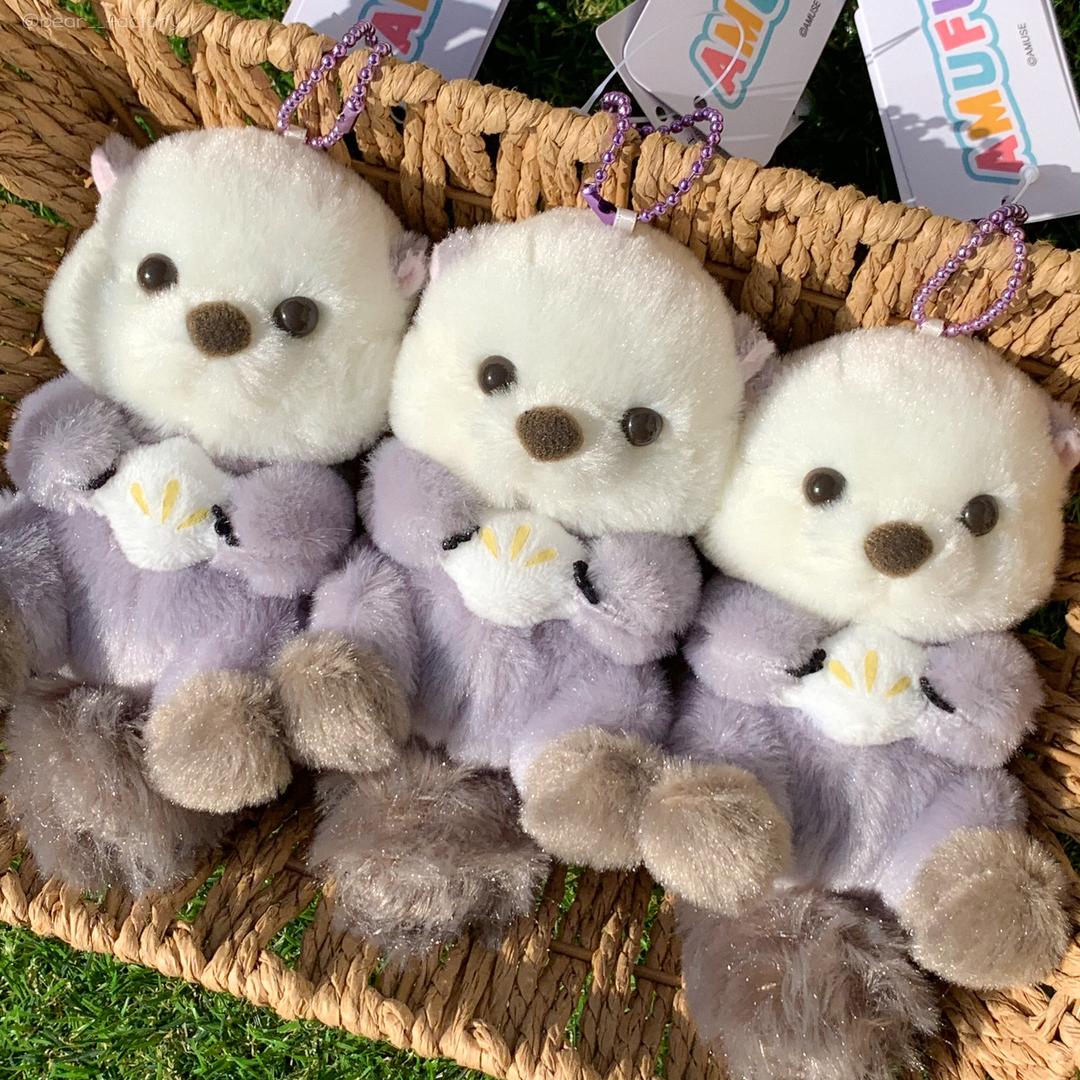 어뮤즈 수달 해달 인형 키링 통통 라이짱