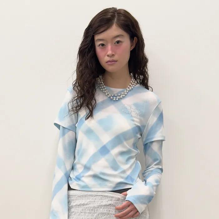 Hotfix Layered Top [Sky Blue]