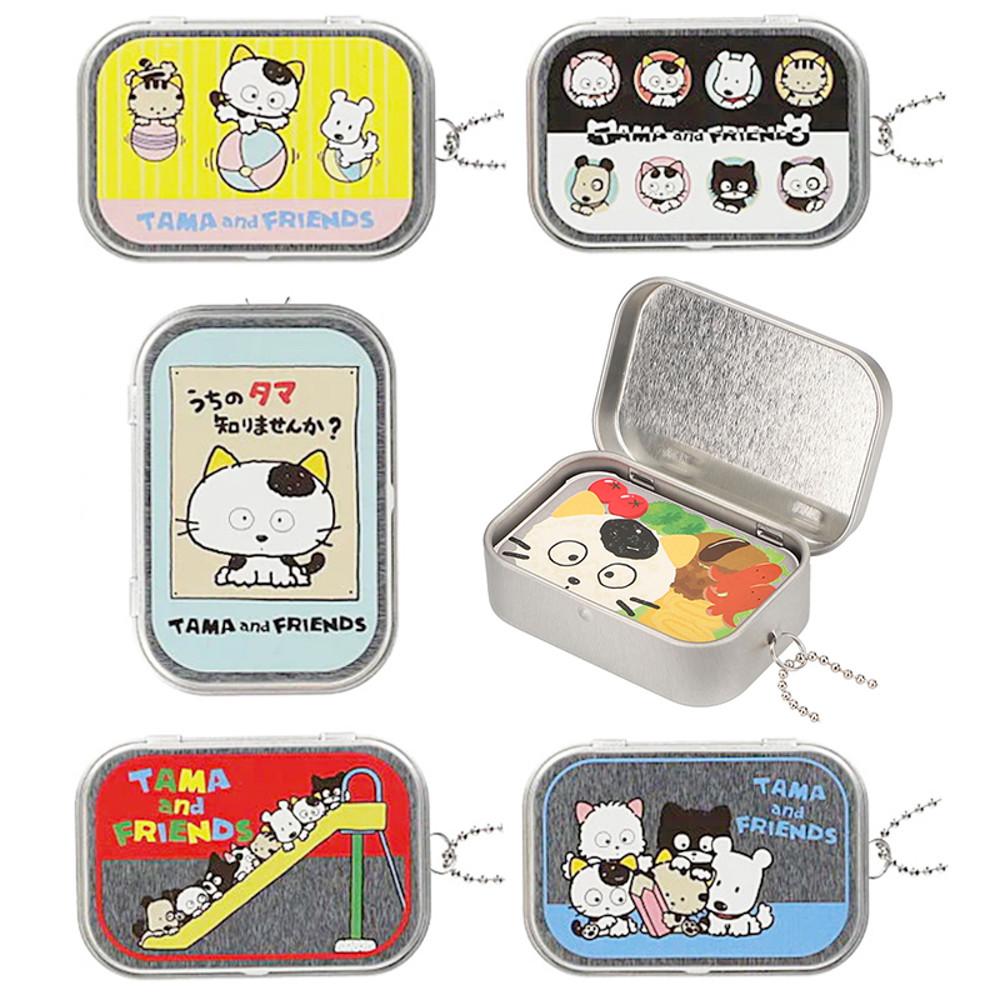 타마프렌즈 도시락 틴케이스 키홀더 가챠
