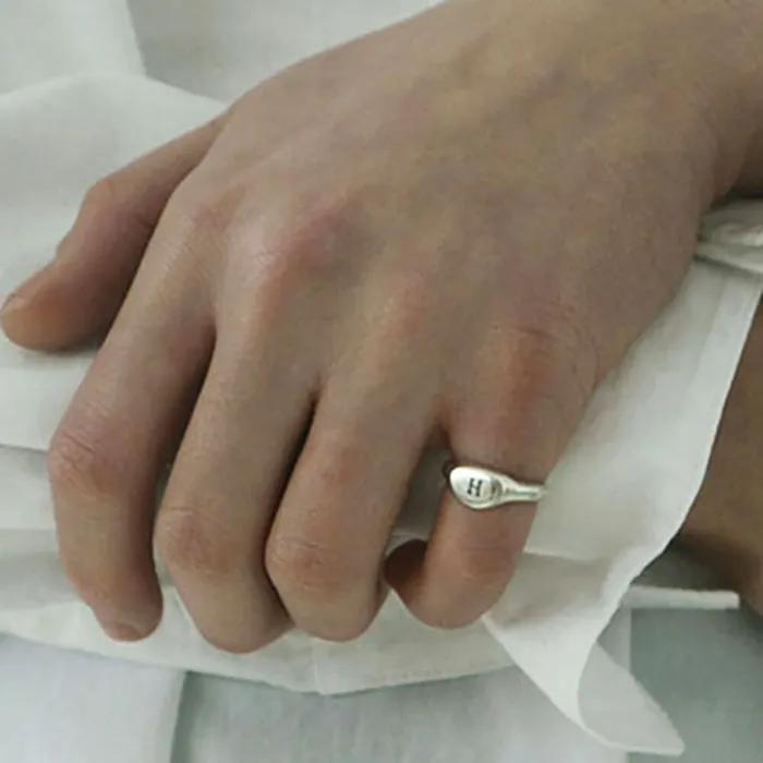 [29CM 단독] Baan ring (이니셜각인,커플링)