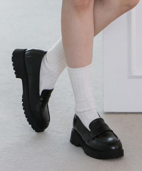 올렌 로퍼 6CM [블랙]