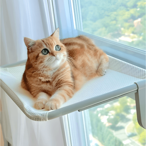 오르펫 3 in 1 고양이 창문해먹 창틀 침대 캣타워, 캣해먹 그레이, 1개 - 캣타워/캣폴 | 쿠팡