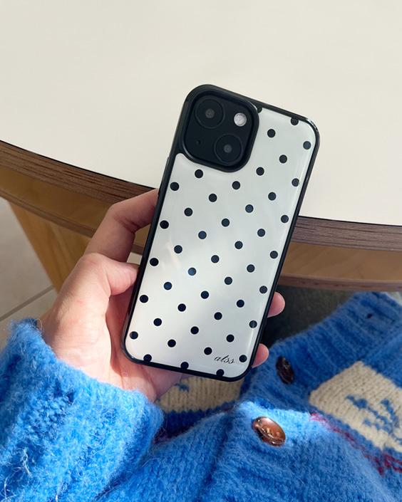 dot 에폭시 범퍼케이스 아이폰 케이스(화이트)
