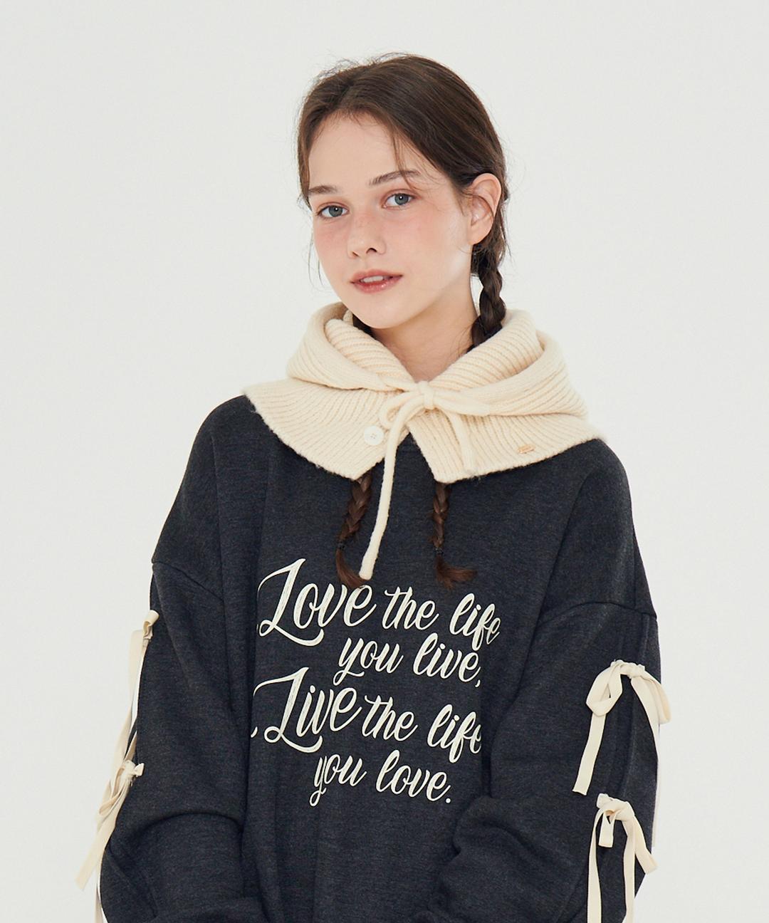 MET wool cosy balaclava cream