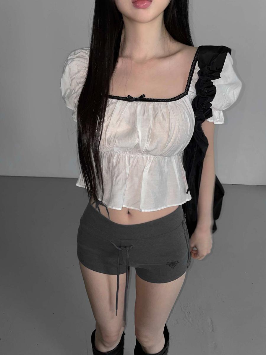 디에어타운 pigment sun mini shorts (3 color)