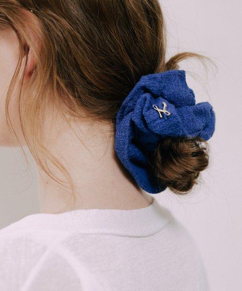 솔리드 코튼 스크런치 - 3 컬러