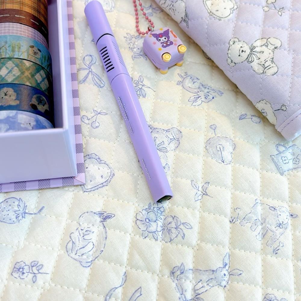 쁘띠미뇽 누빔 독서 책상 테이블 데스크 다꾸 매트 (L)