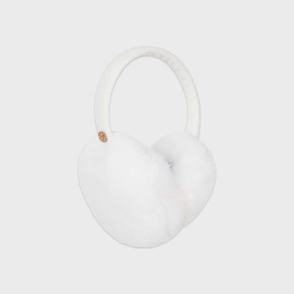 REX FUR EARMUFF_White