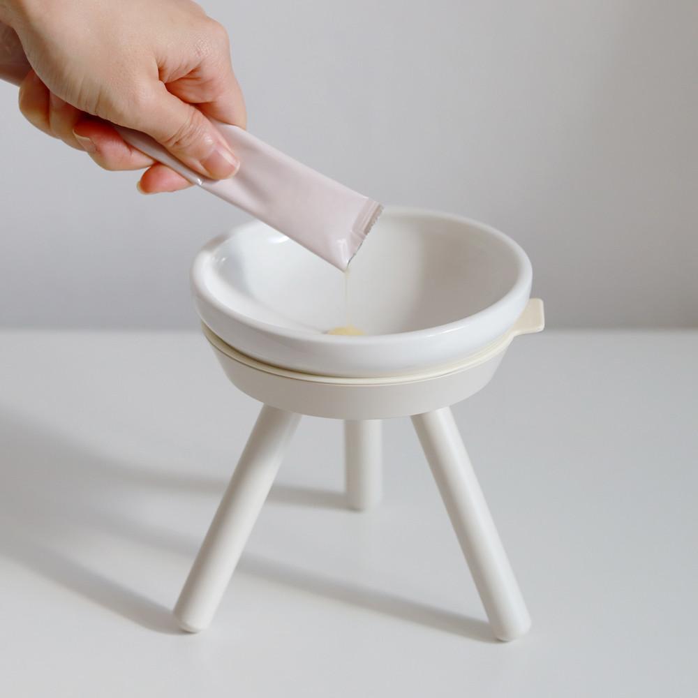 인히어런트 오레오츄 강아지 고양이 식기 식탁 5색상