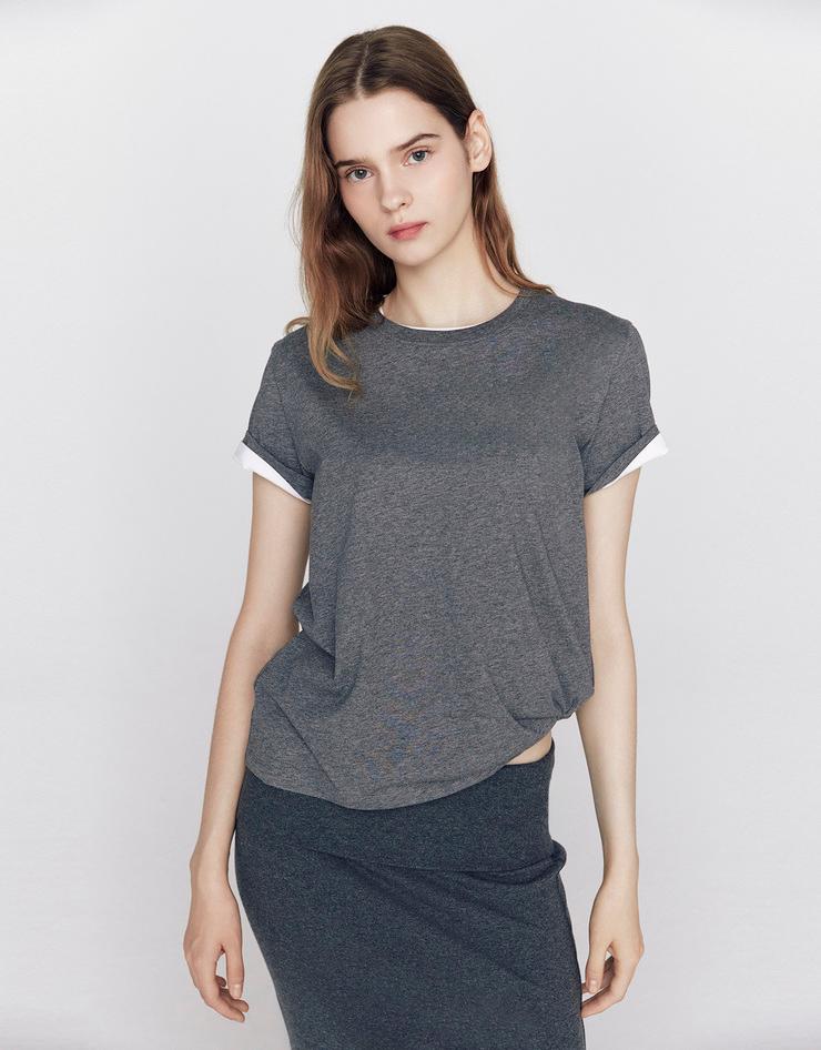 베이직 반팔 티셔츠 (퍼펙트티)