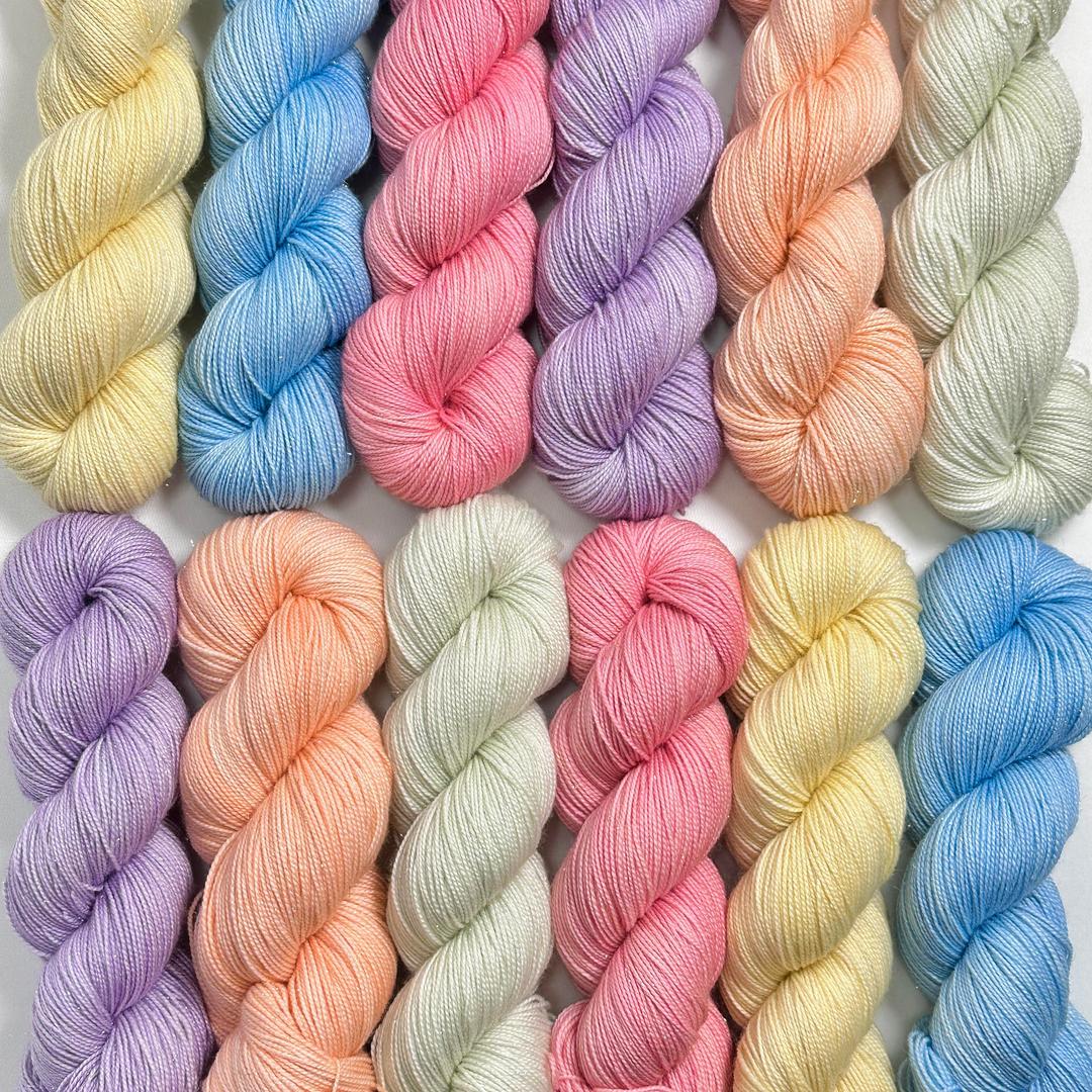 Rainbow Semi Solid Sock