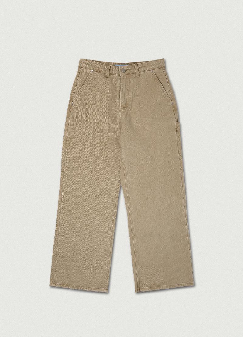 2nd/ Log Carpenter Denim [beige]
