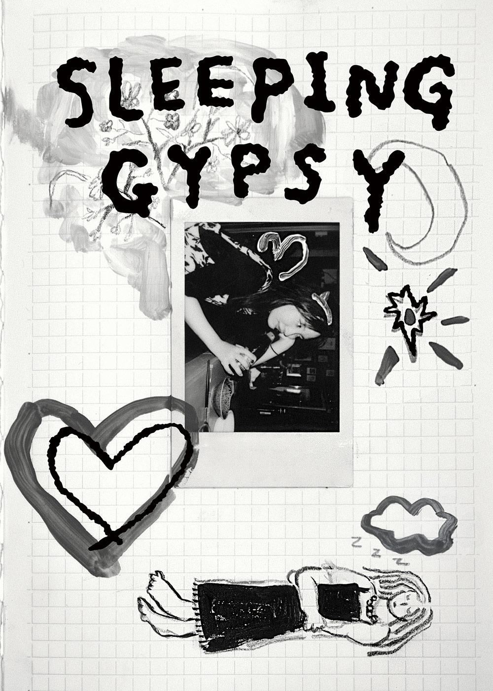 [3차 입고] Sleeping gypsy 콜라주 북 · 희다