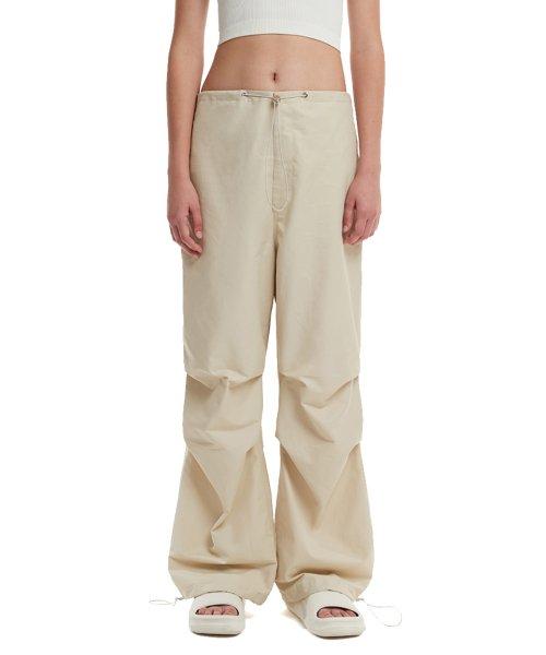Drawstring Pants_Beige
