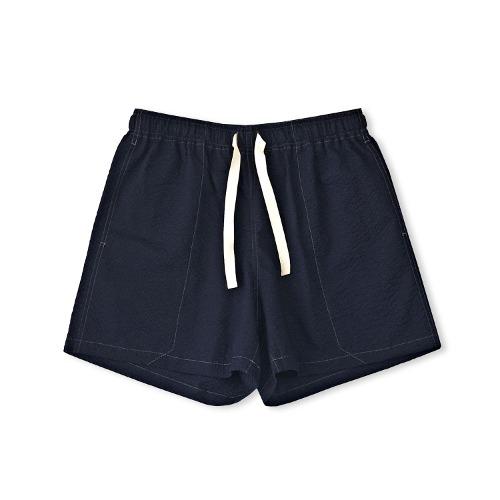 Magic Shorts Navy Seersucker