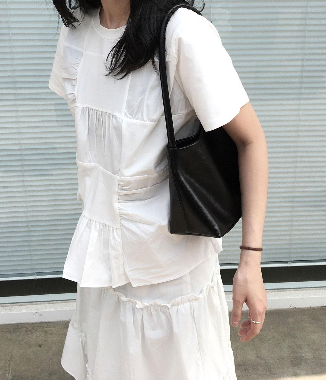 [바로배송/누적700장]patchwork  tee