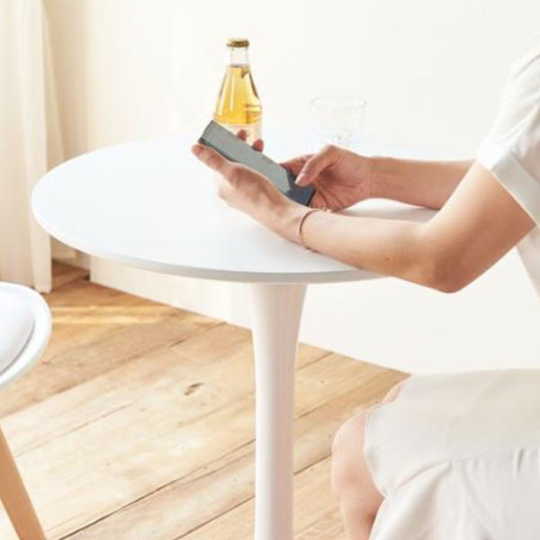 더블린 화이트 원형테이블 600 800 900 3size